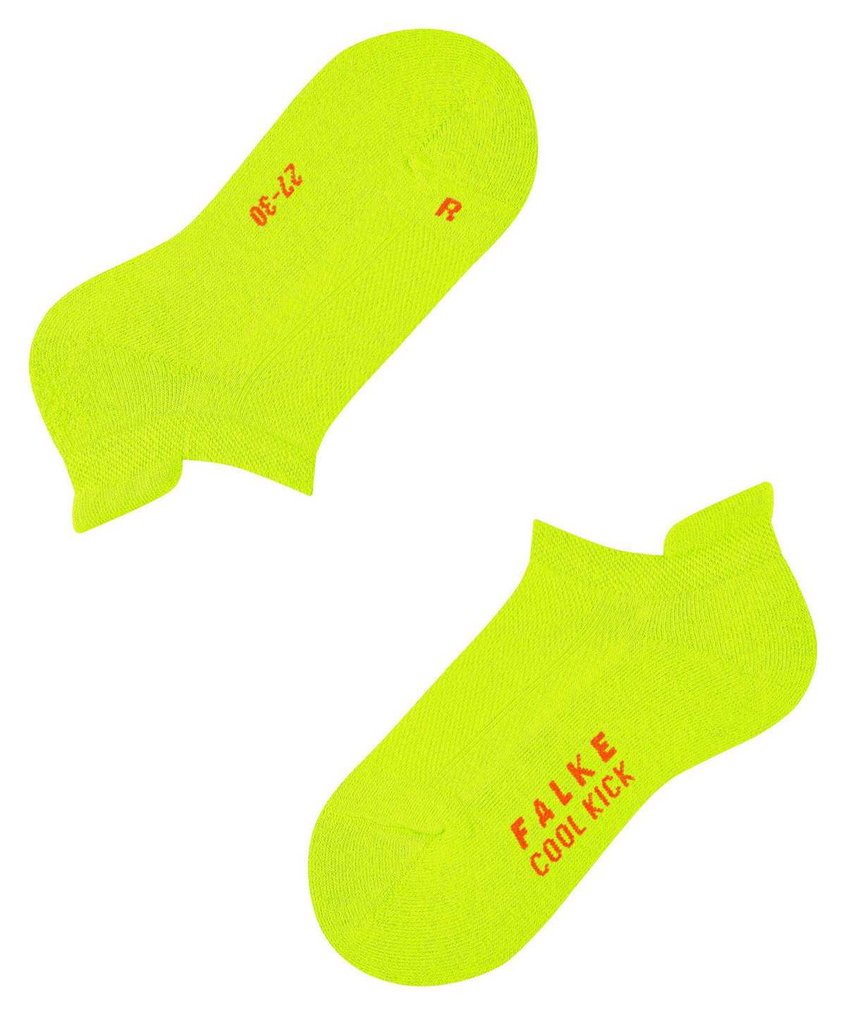 Kids' Falke Cool Kick Sneaker socks Socks Yellow | AOYLUP412