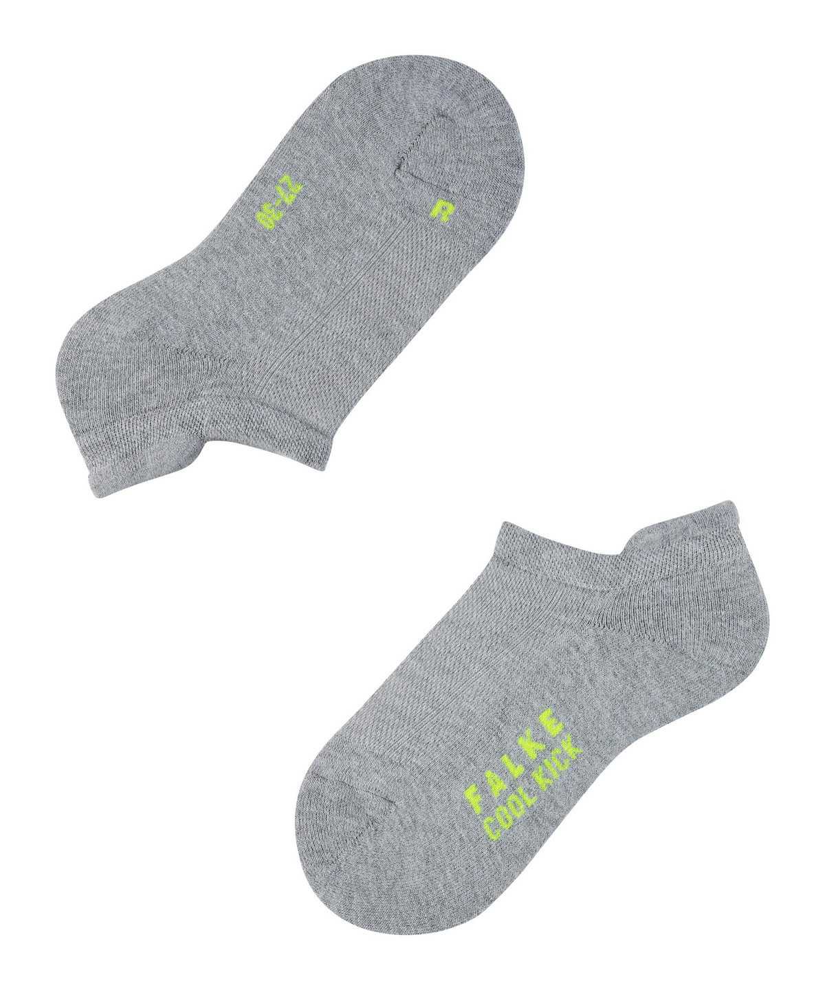 Kids' Falke Cool Kick Sneaker socks Socks Grey | JVYGRQ543