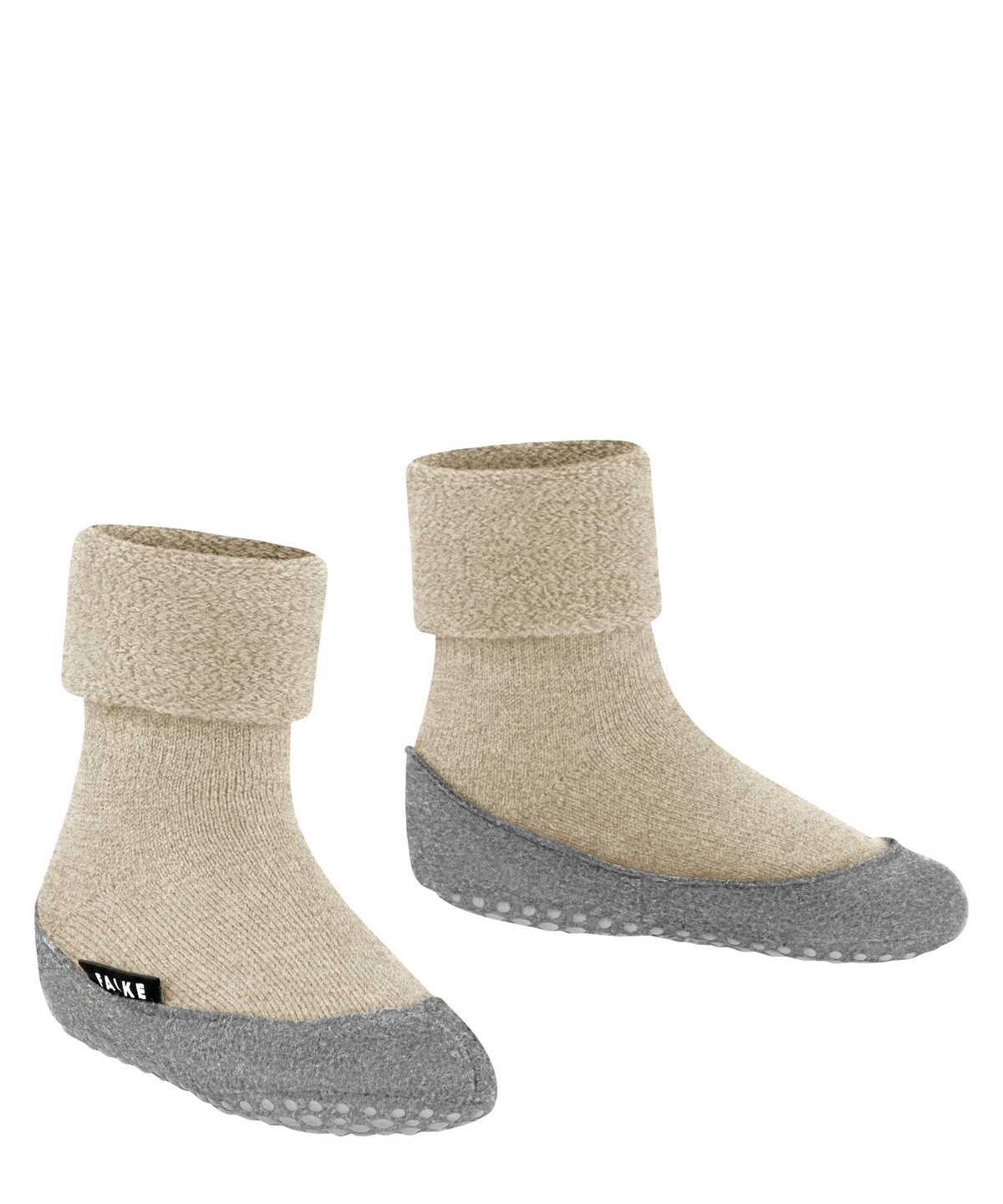 Kids' Falke Cosyshoe Teens Slippers House Socks & Slippers Beige | GTBLRC718