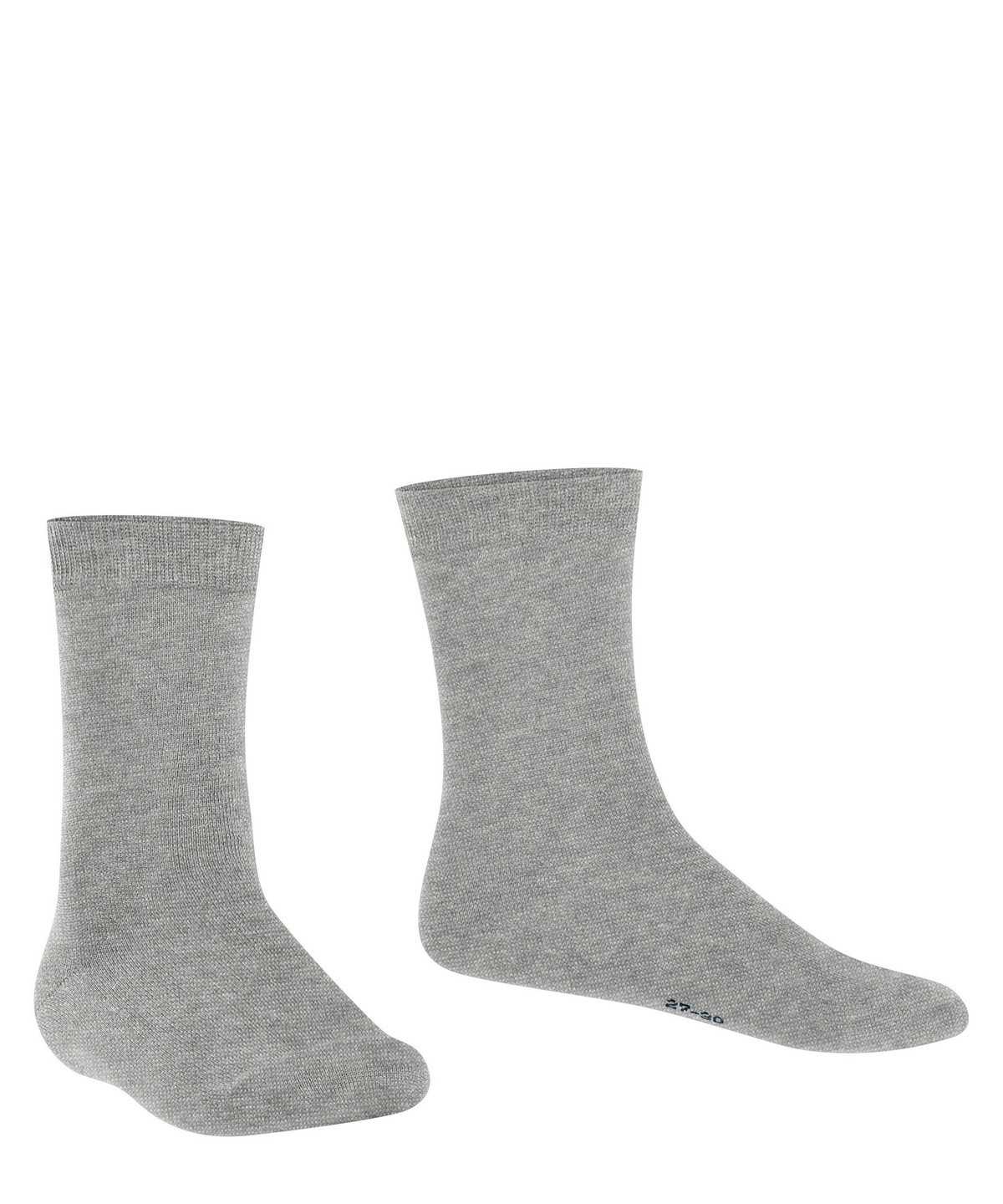 Kids' Falke Cotton Finesse Socks Socks Grey | BFVTJK397