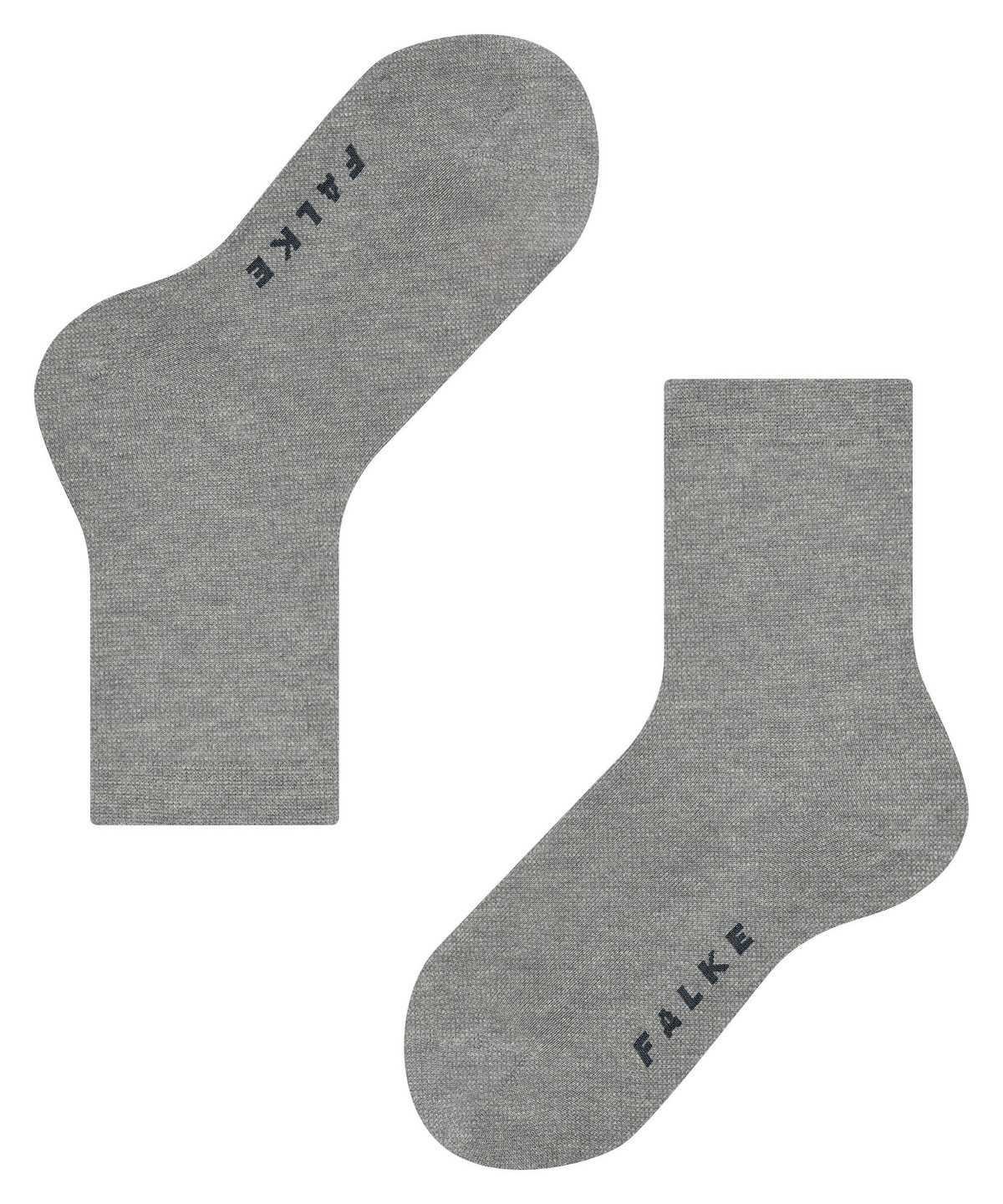 Kids' Falke Cotton Finesse Socks Socks Grey | BFVTJK397