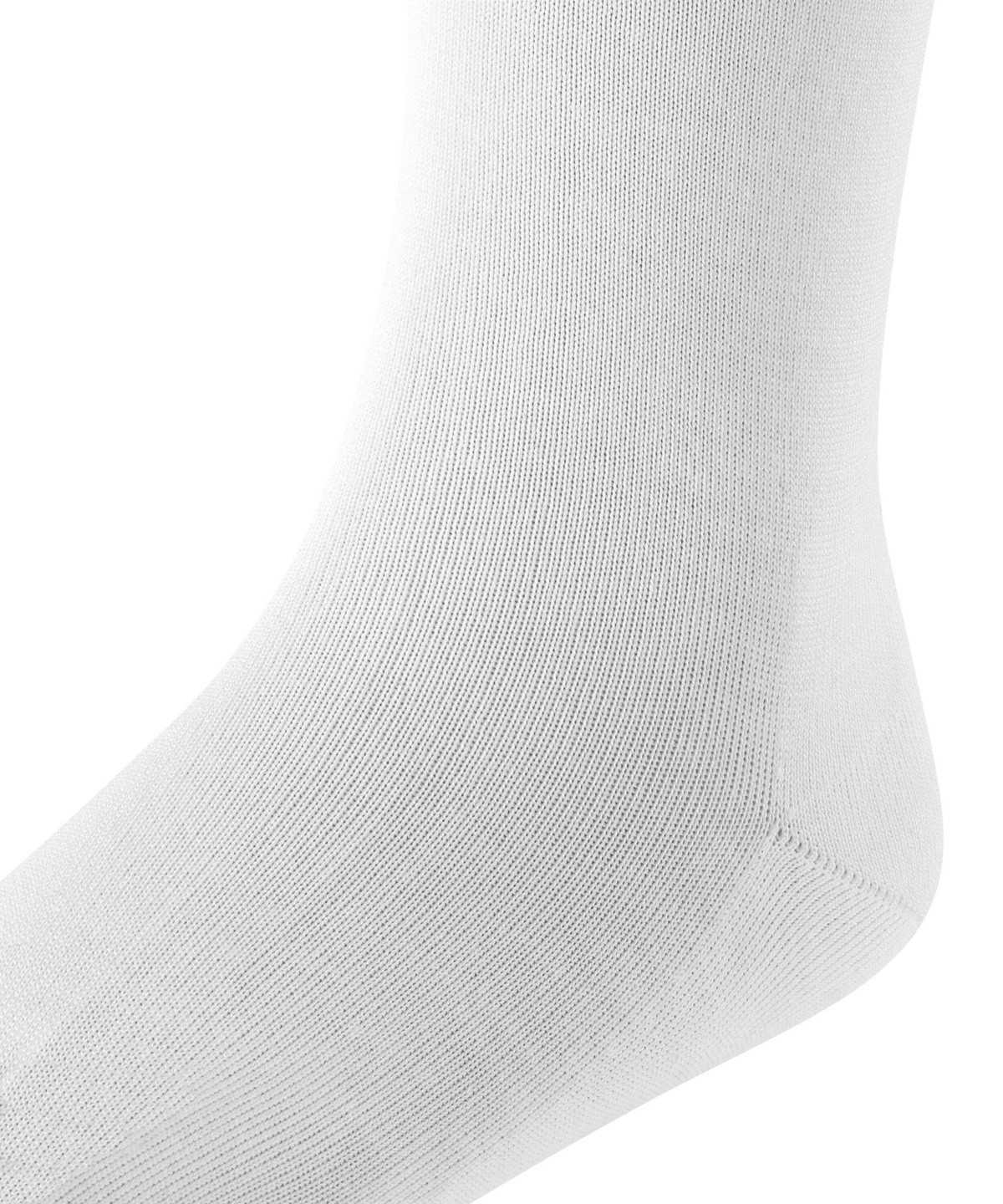 Kids' Falke Cotton Finesse Socks Socks White | EKPUMO017