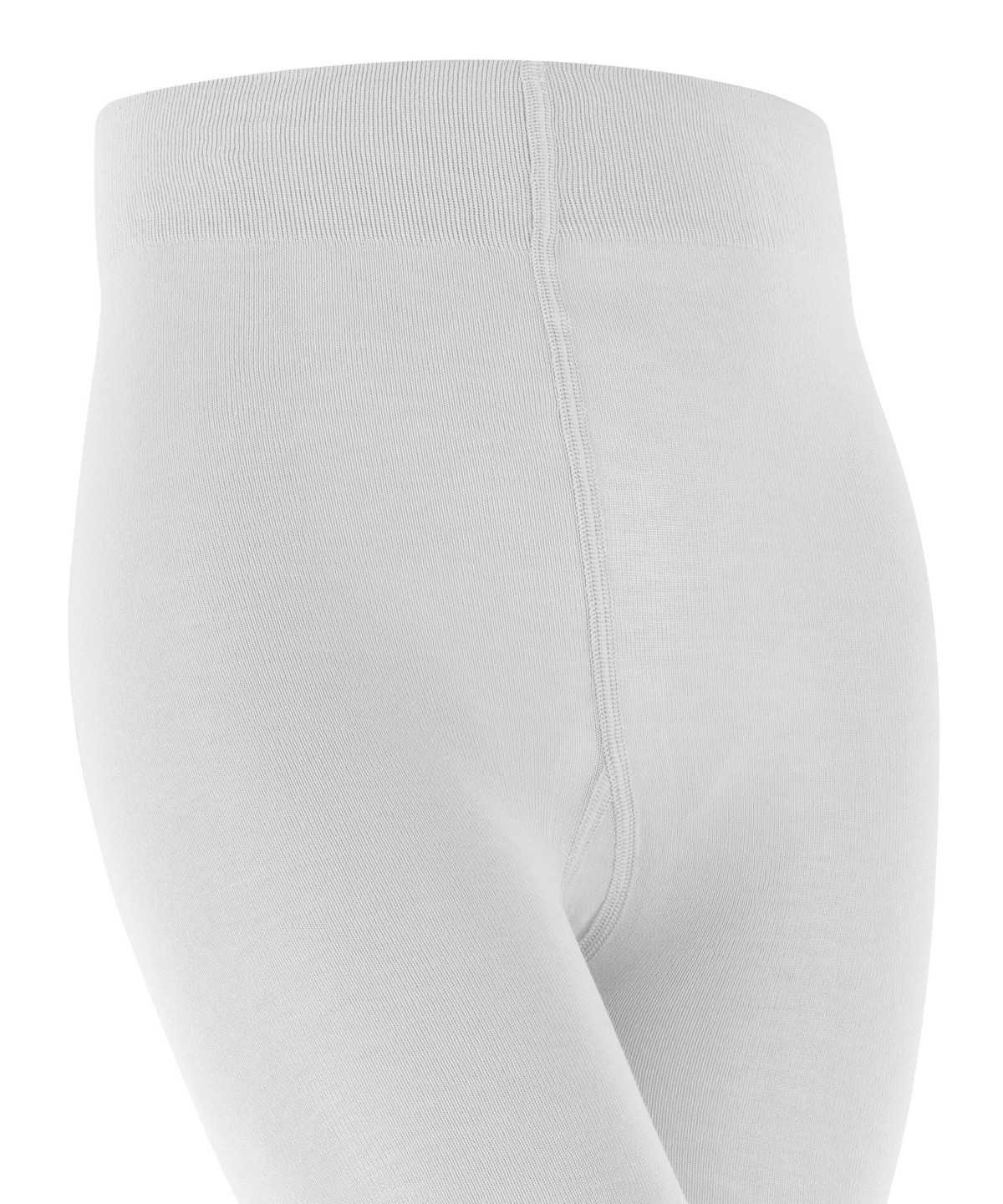 Kids' Falke Cotton Touch Tights Tights White | ACJWTU783