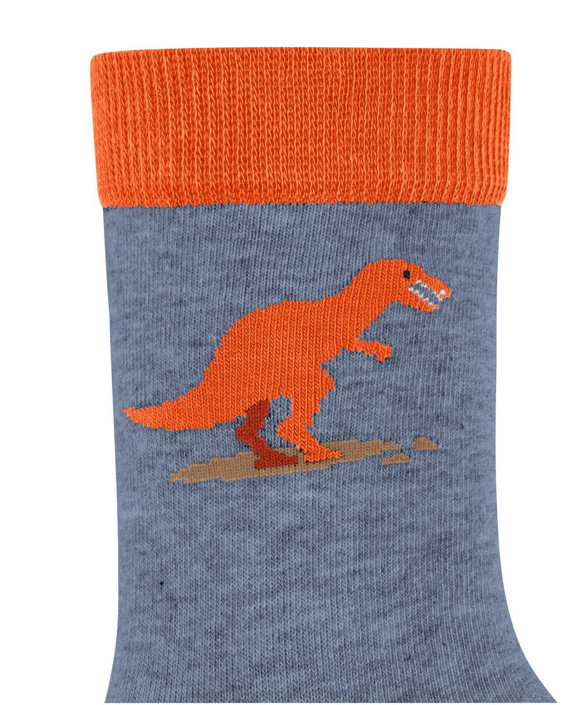 Kids' Falke Dinosaurs Socks Socks Blue | IAOFYU640