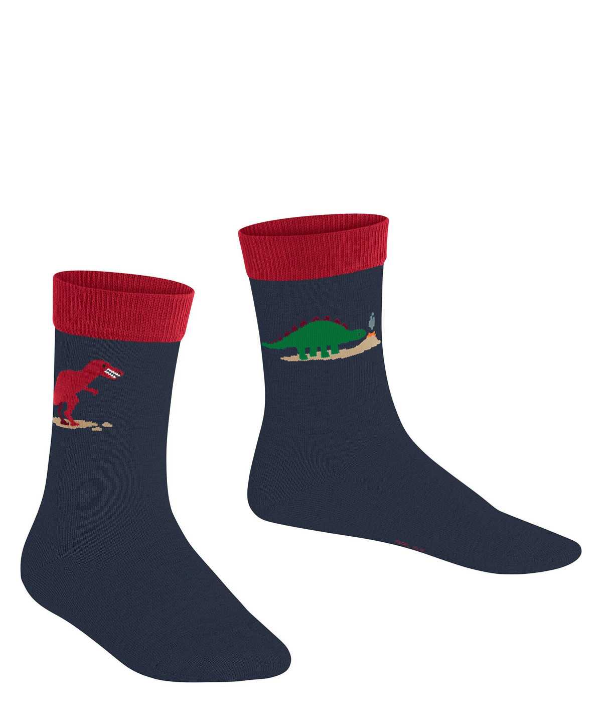 Kids' Falke Dinosaurs Socks Socks Blue | QCWYRV926