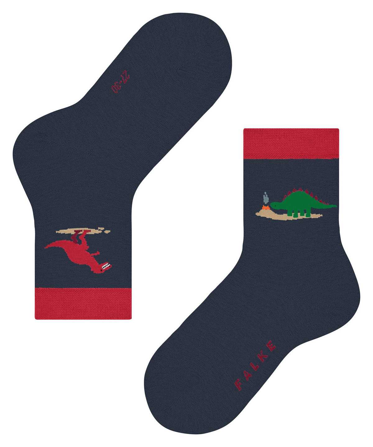 Kids' Falke Dinosaurs Socks Socks Blue | QCWYRV926