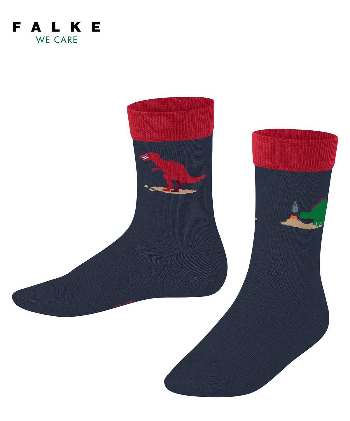 Kids\' Falke Dinosaurs Socks Socks Blue | QCWYRV926