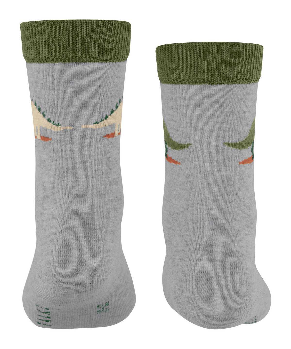 Kids' Falke Dinosaurs Socks Socks Grey | WNURMT694