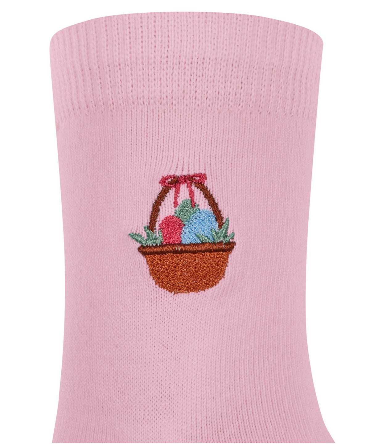 Kids' Falke Family Happy Easter Socks Socks Rose | VZQMHY562