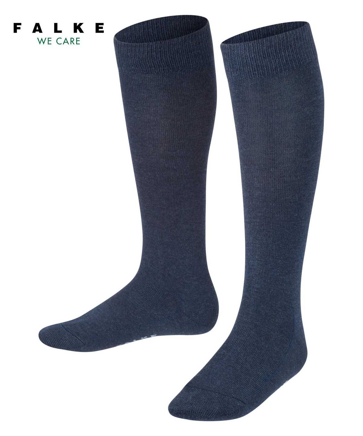 Kids\' Falke Family Knee-high Socks Socks Blue | QGUWML215