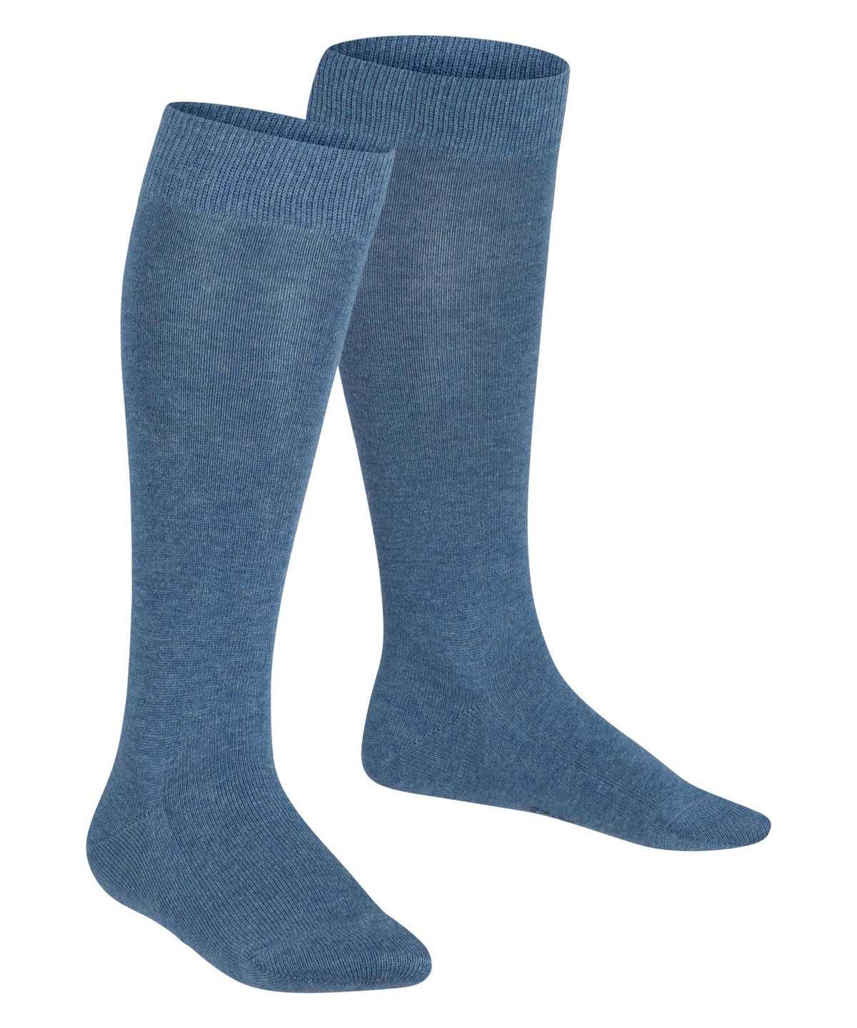 Kids' Falke Family Knee-high Socks Socks Blue | JQFSIH430