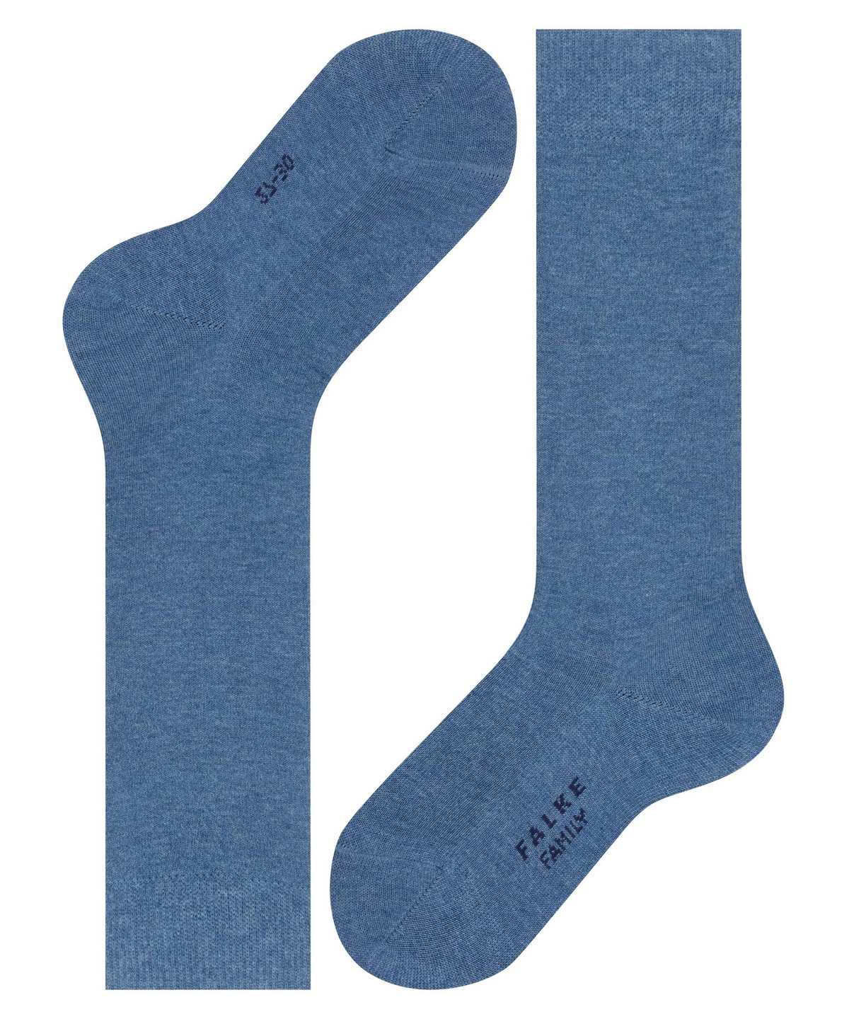 Kids' Falke Family Knee-high Socks Socks Blue | JQFSIH430