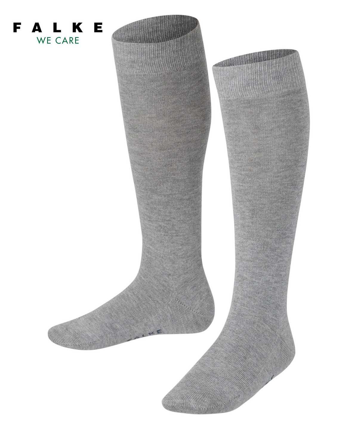 Kids\' Falke Family Knee-high Socks Socks Grey | TRQNUD648