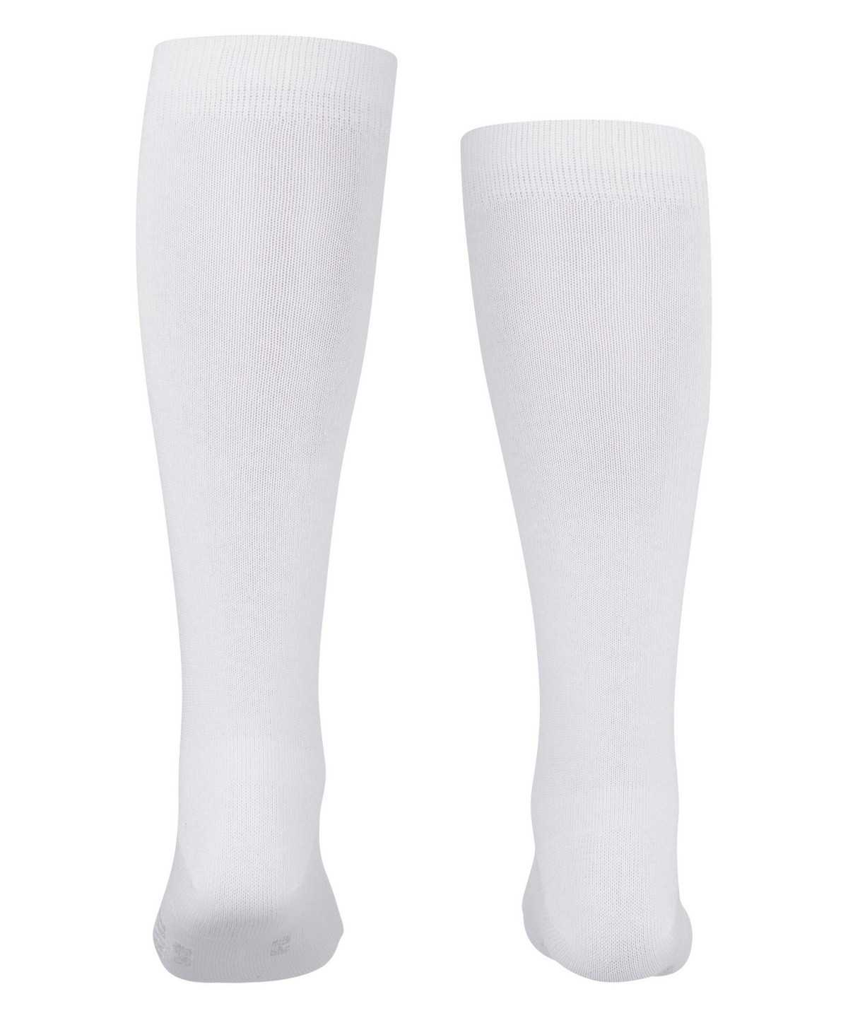 Kids' Falke Family Knee-high Socks Socks White | JXVPRS327