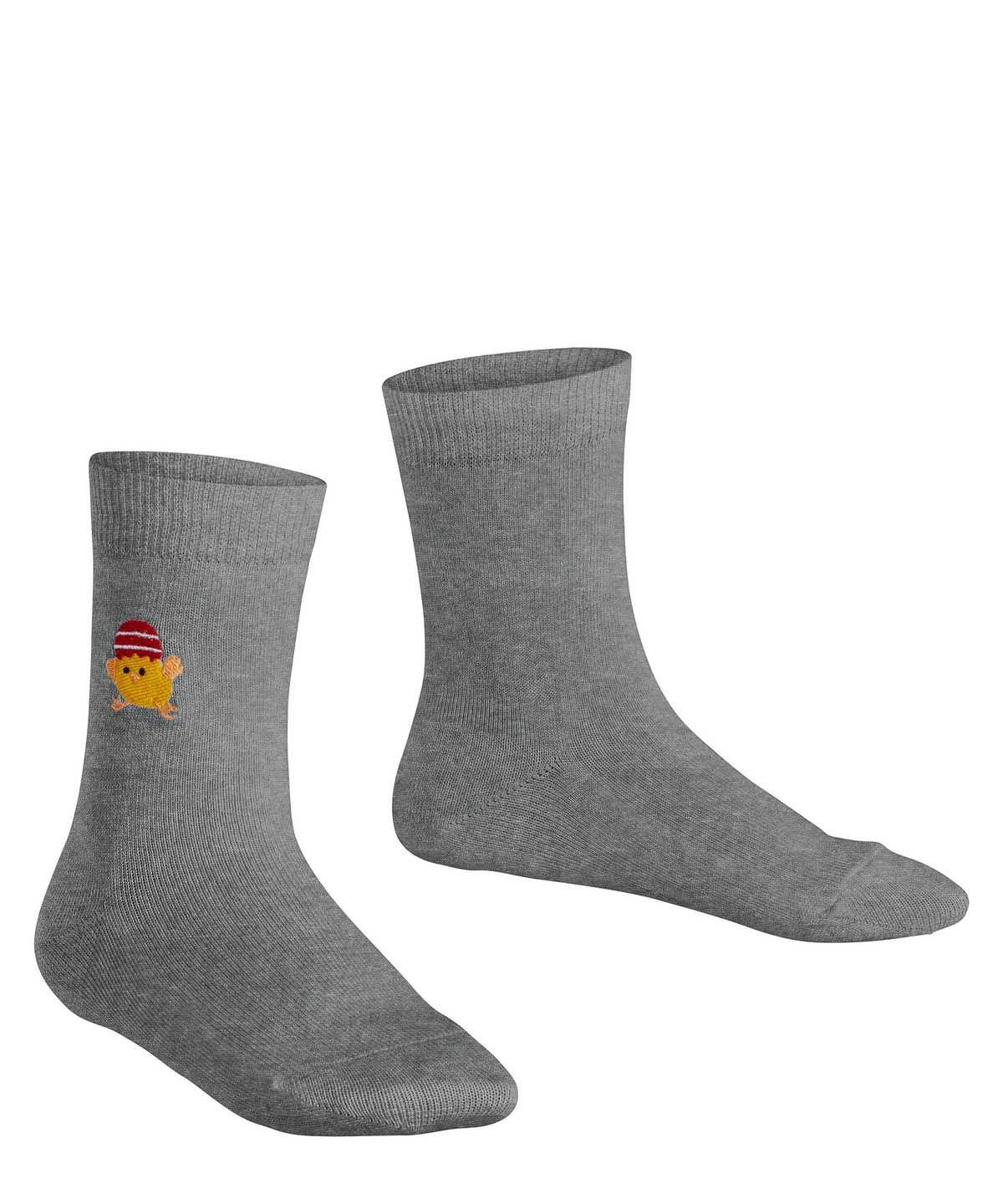 Kids' Falke Family Little Chick Socks Socks Grey | LNGMOX578