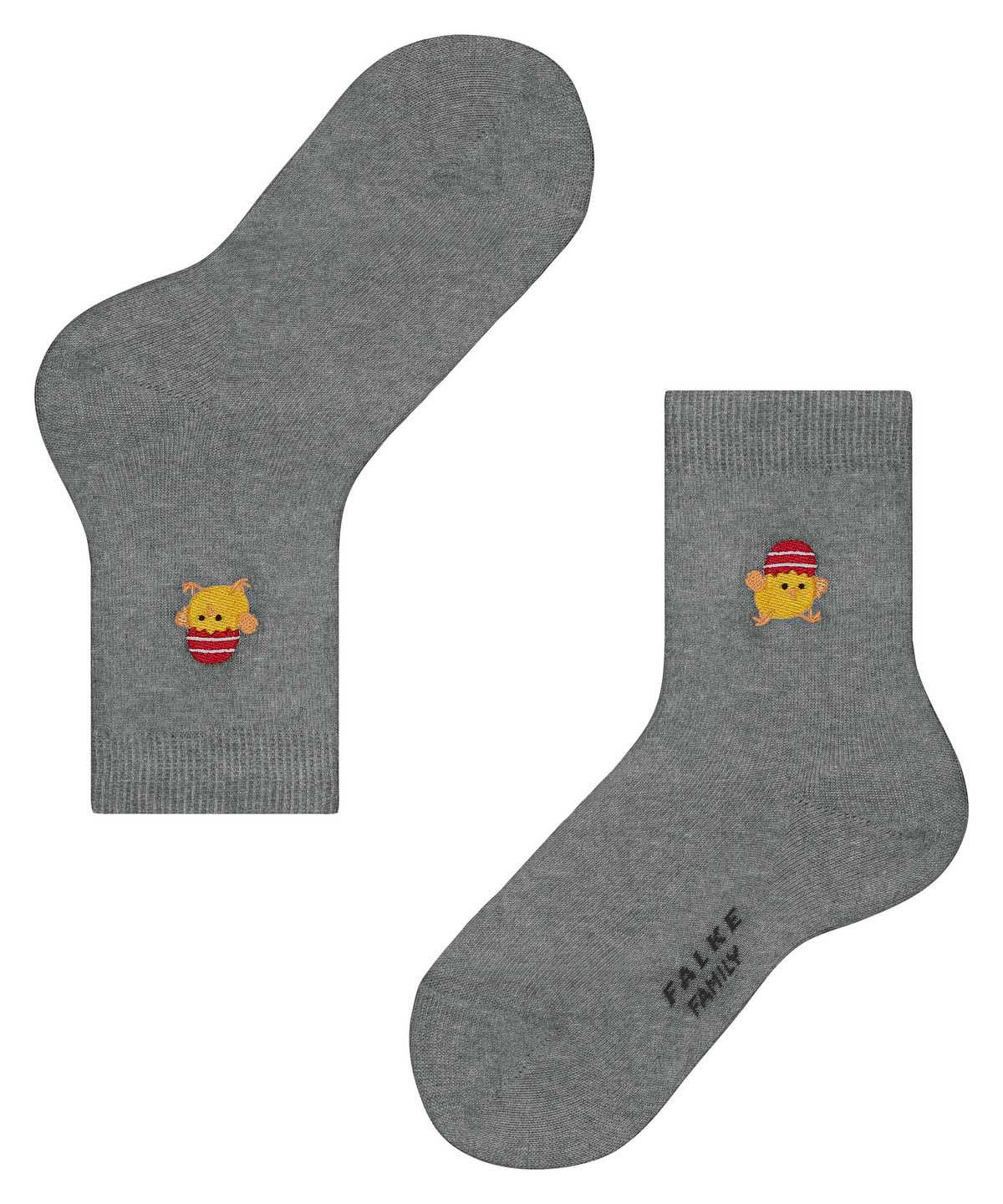 Kids' Falke Family Little Chick Socks Socks Grey | LNGMOX578