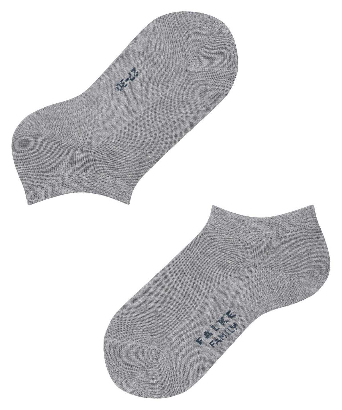 Kids' Falke Family Sneaker socks Socks Grey | NUBXSL386