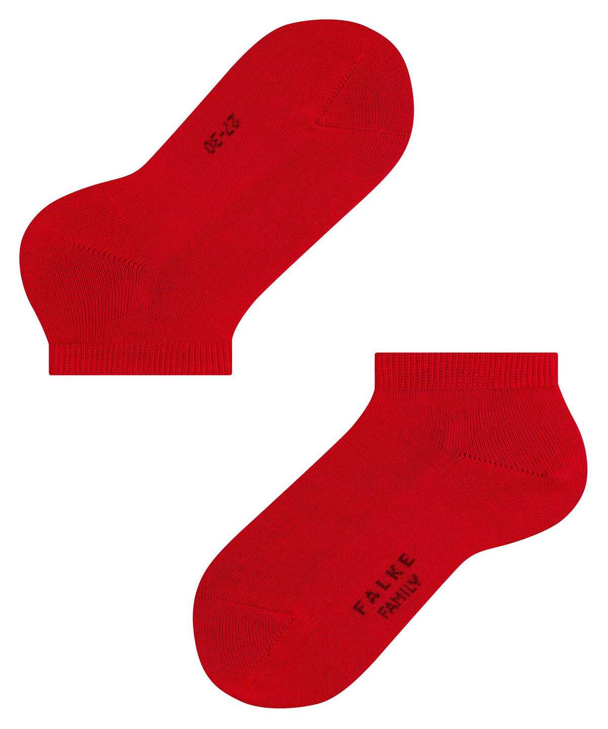 Kids' Falke Family Sneaker socks Socks Red | PCJYNO873