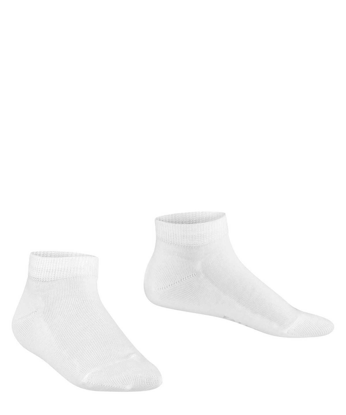 Kids' Falke Family Sneaker socks Socks White | QWPMOG051