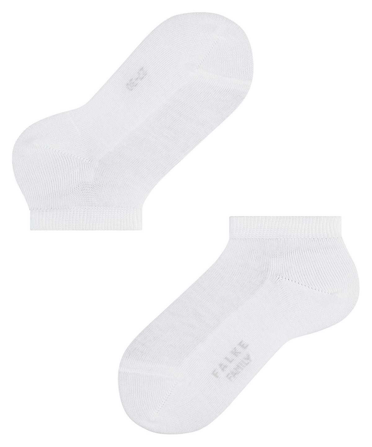 Kids' Falke Family Sneaker socks Socks White | QWPMOG051