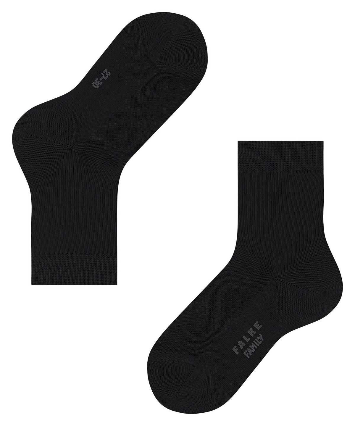 Kids' Falke Family Socks Socks Black | NOTEJK740