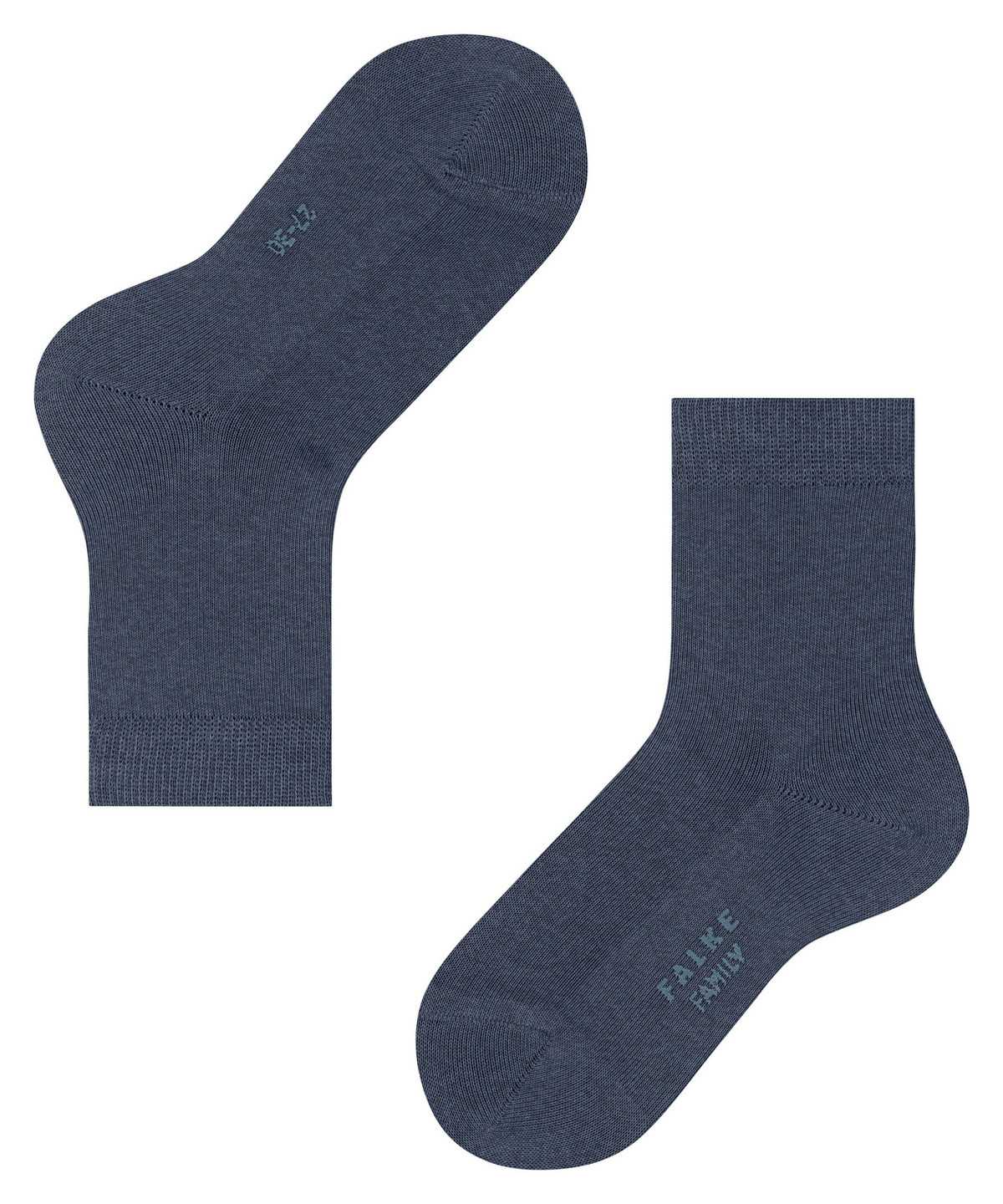 Kids' Falke Family Socks Socks Blue | ILWNEJ325