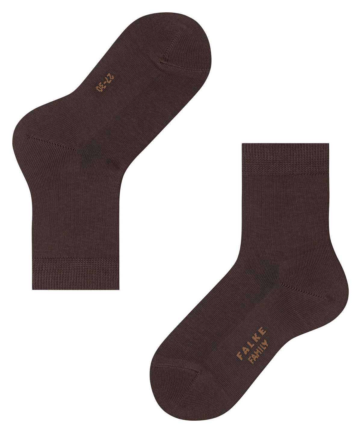 Kids' Falke Family Socks Socks Brown | GMPDNZ163