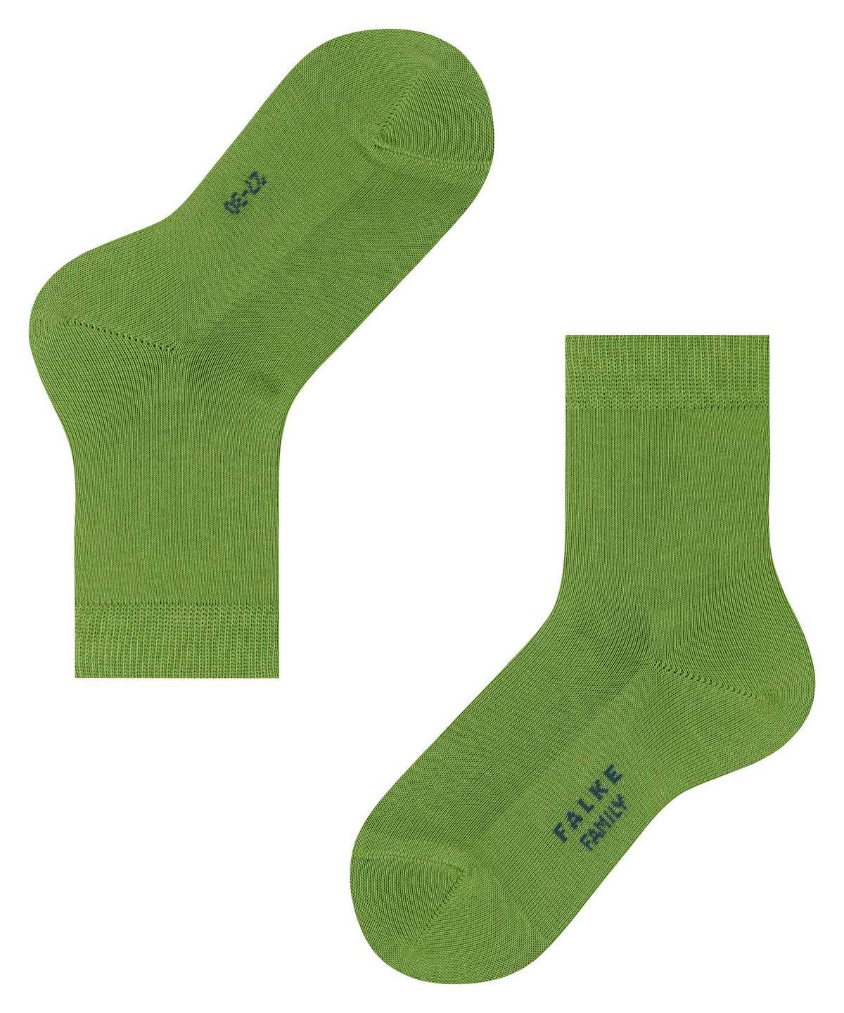 Kids' Falke Family Socks Socks Green | WKASXD453