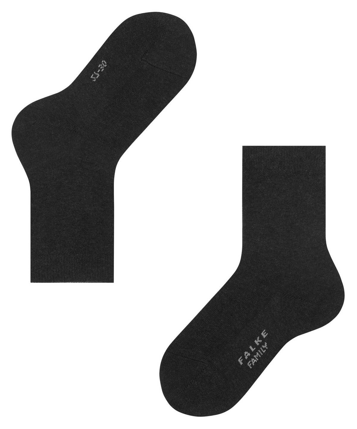 Kids' Falke Family Socks Socks Grey | SHURVM725