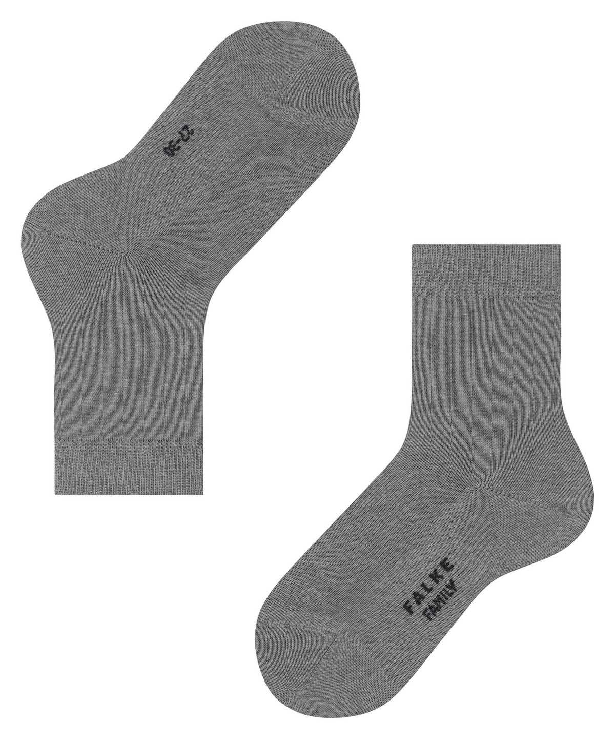 Kids' Falke Family Socks Socks Grey | TGIWOD683