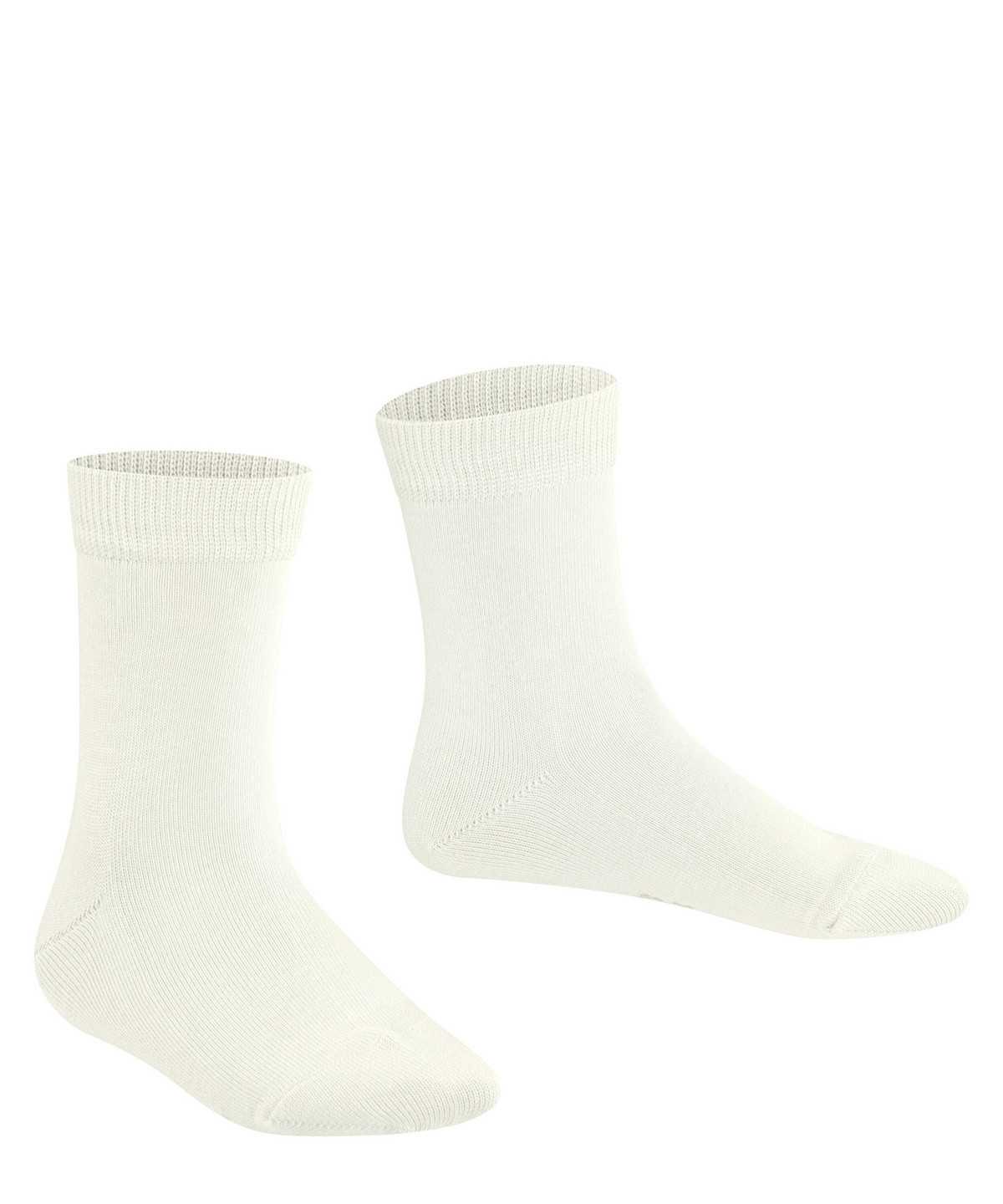 Kids' Falke Family Socks Socks White | XPOTVU154