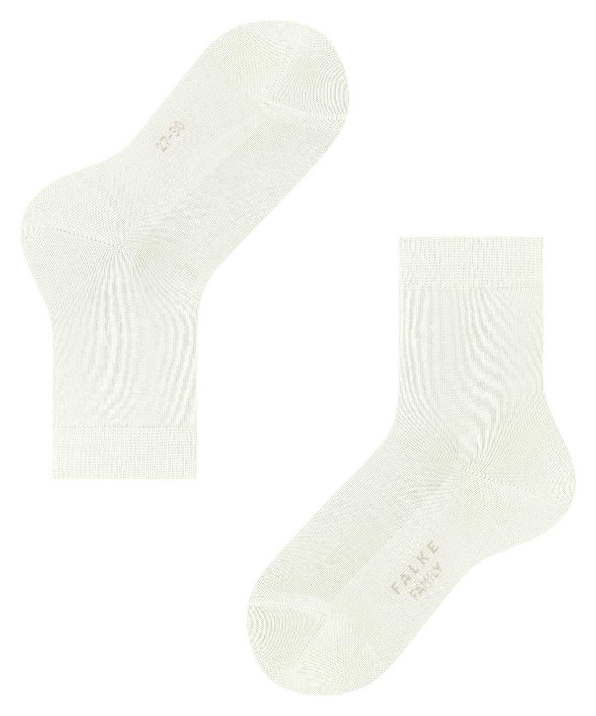 Kids' Falke Family Socks Socks White | XPOTVU154