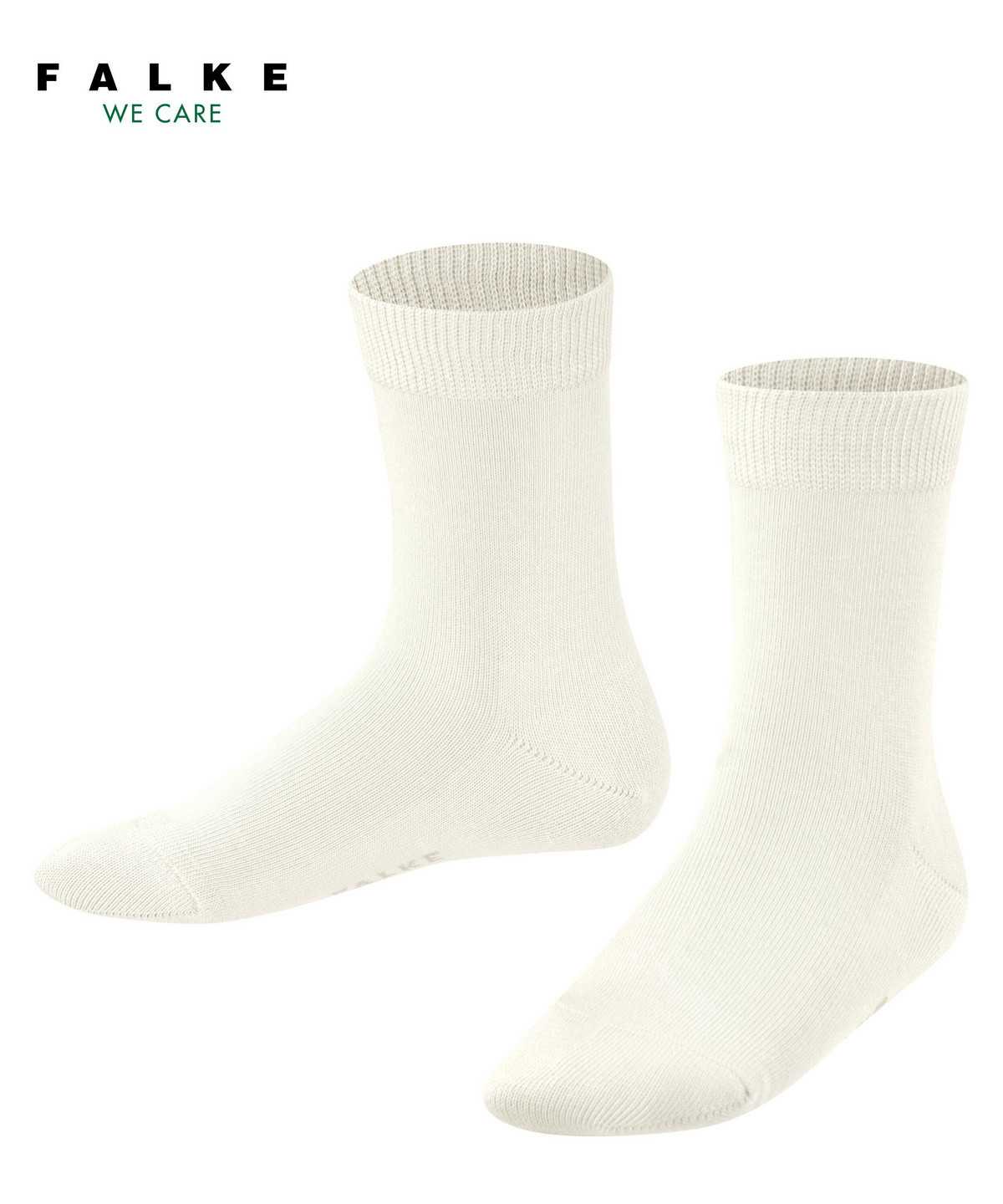 Kids\' Falke Family Socks Socks White | XPOTVU154