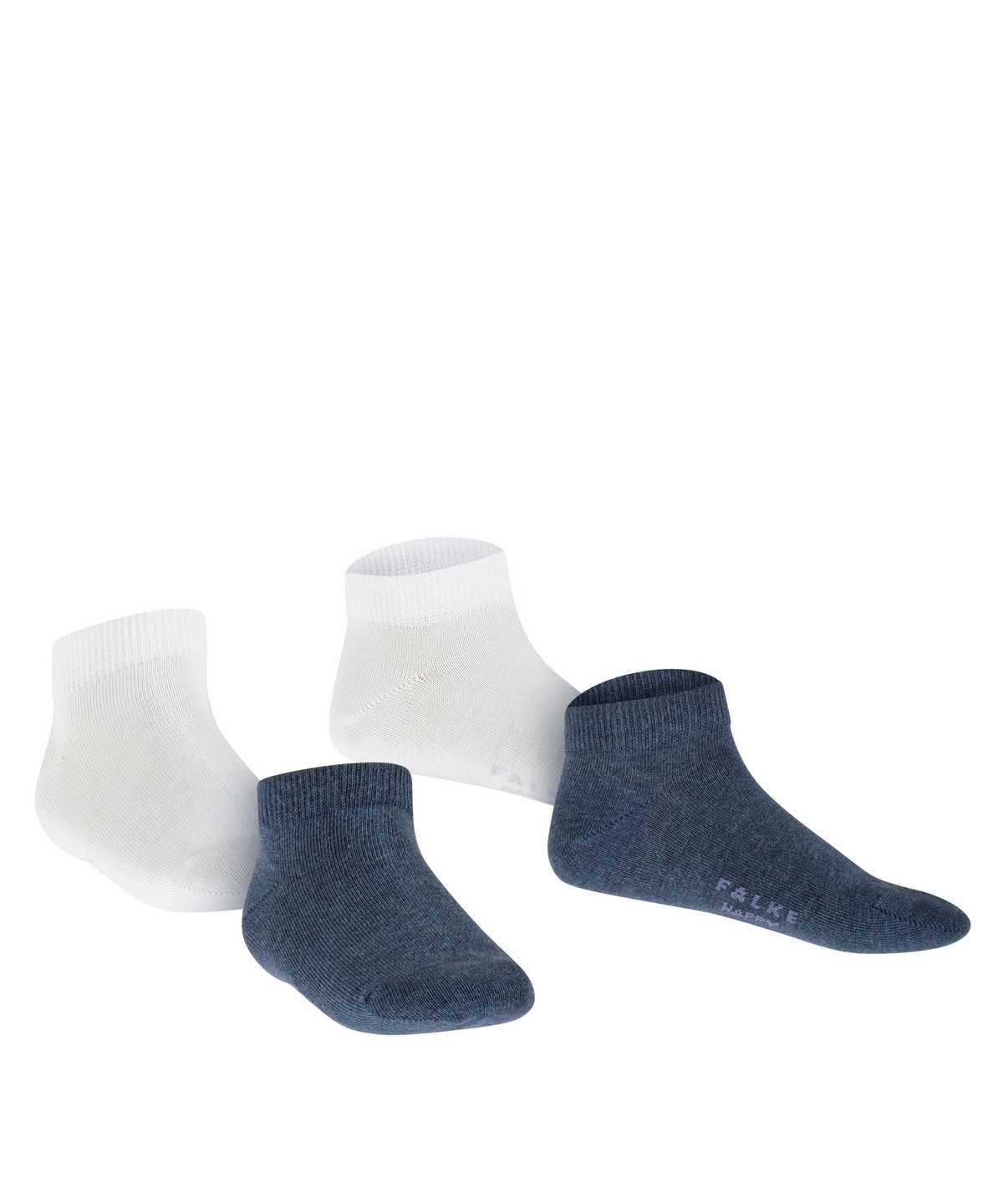 Kids' Falke Happy 2-Pack Sneaker socks Socks Multicolored | ADOXMQ801