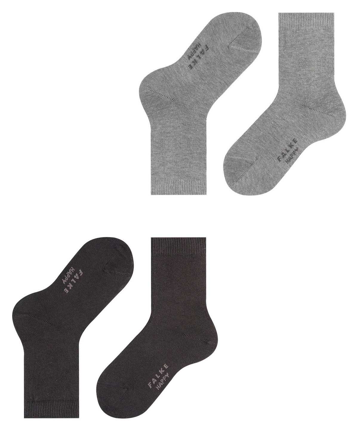 Kids' Falke Happy 2-Pack Socks Socks Multicolored | IADHNO297