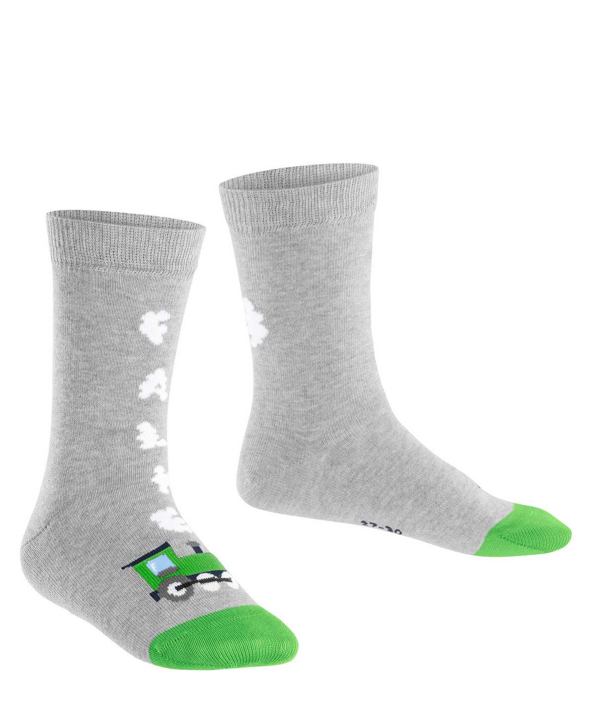 Kids' Falke Happy Locomotive Socks Socks Grey | WKPDXH613