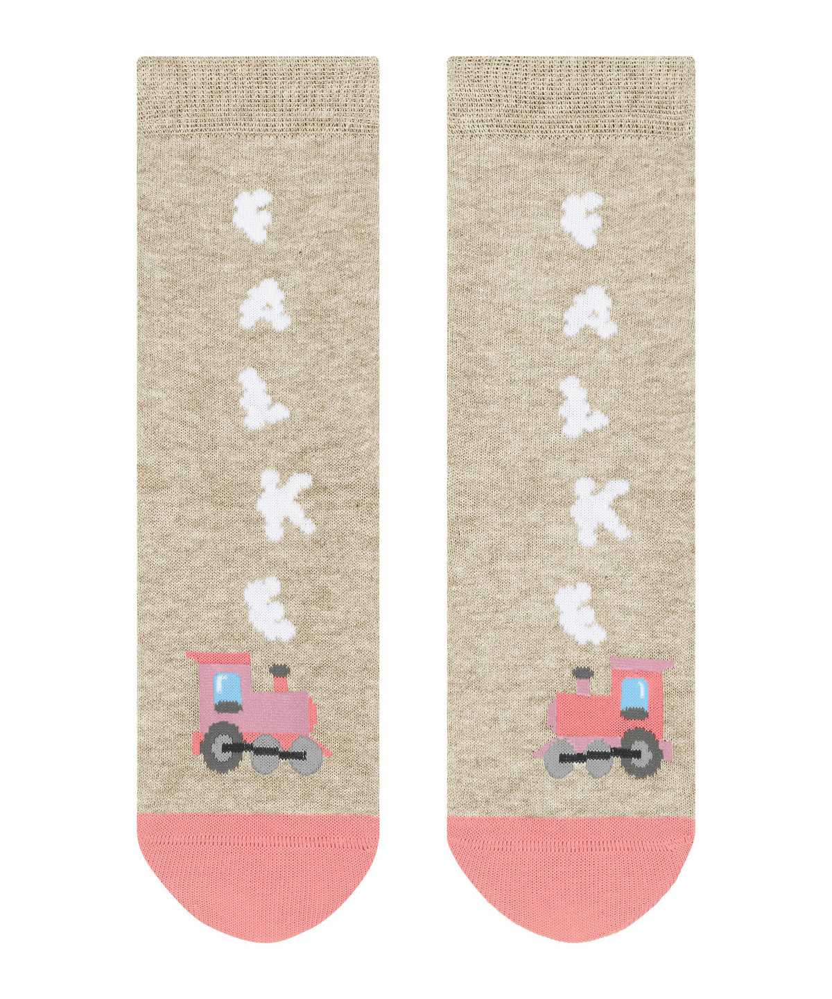 Kids' Falke Happy Locomotive Socks Socks Beige | VMNYKG952