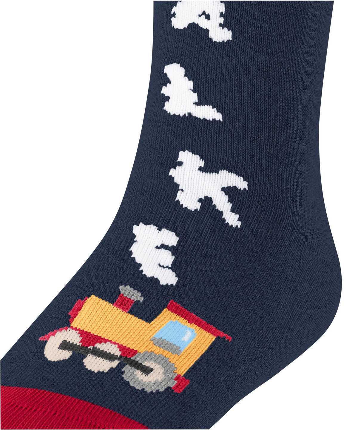 Kids' Falke Happy Locomotive Socks Socks Blue | CIQNPJ140