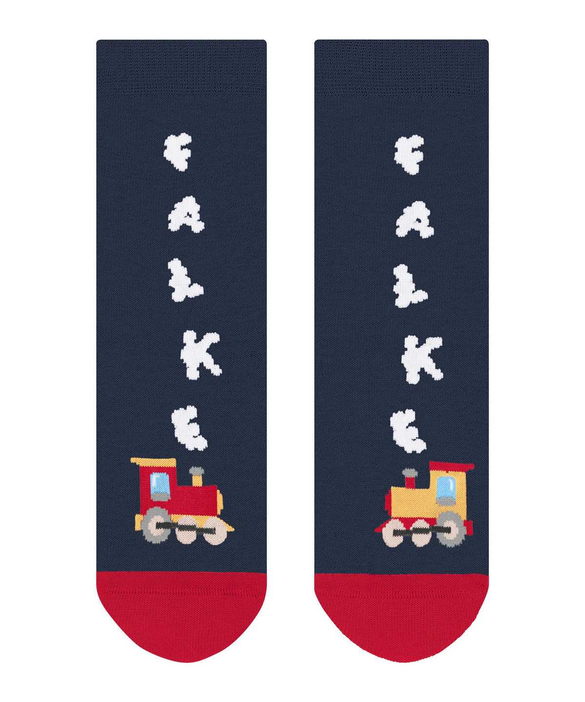 Kids' Falke Happy Locomotive Socks Socks Blue | CIQNPJ140