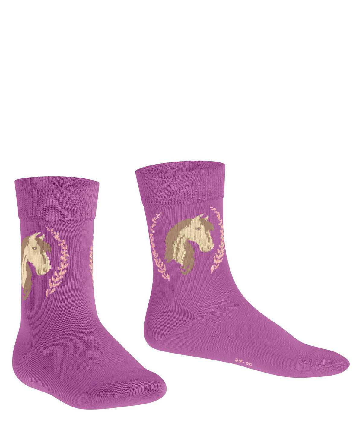 Kids' Falke Horse Socks Socks Beige | ELYSBH189