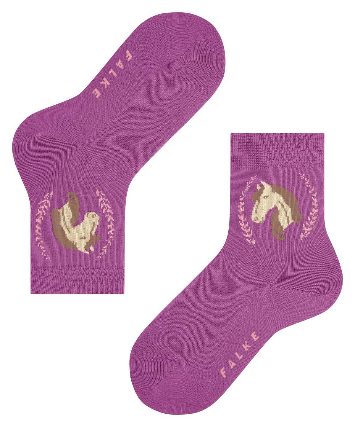 Kids' Falke Horse Socks Socks Beige | ELYSBH189