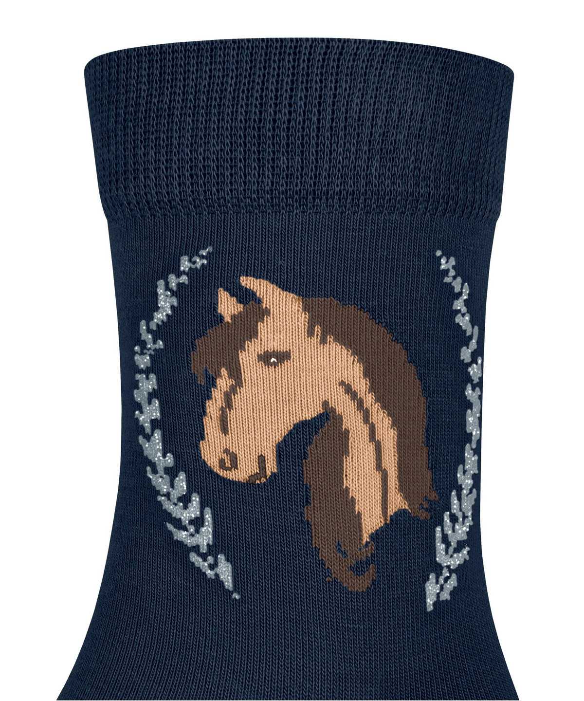 Kids' Falke Horse Socks Socks Blue | RAKUBN749