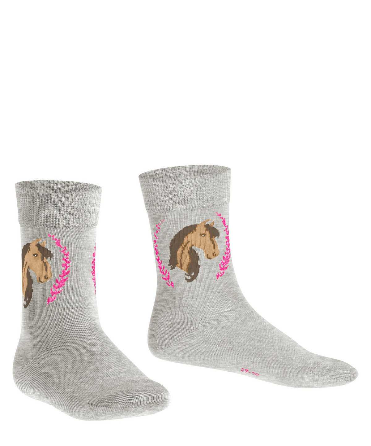 Kids' Falke Horse Socks Socks Grey | VEARNB394