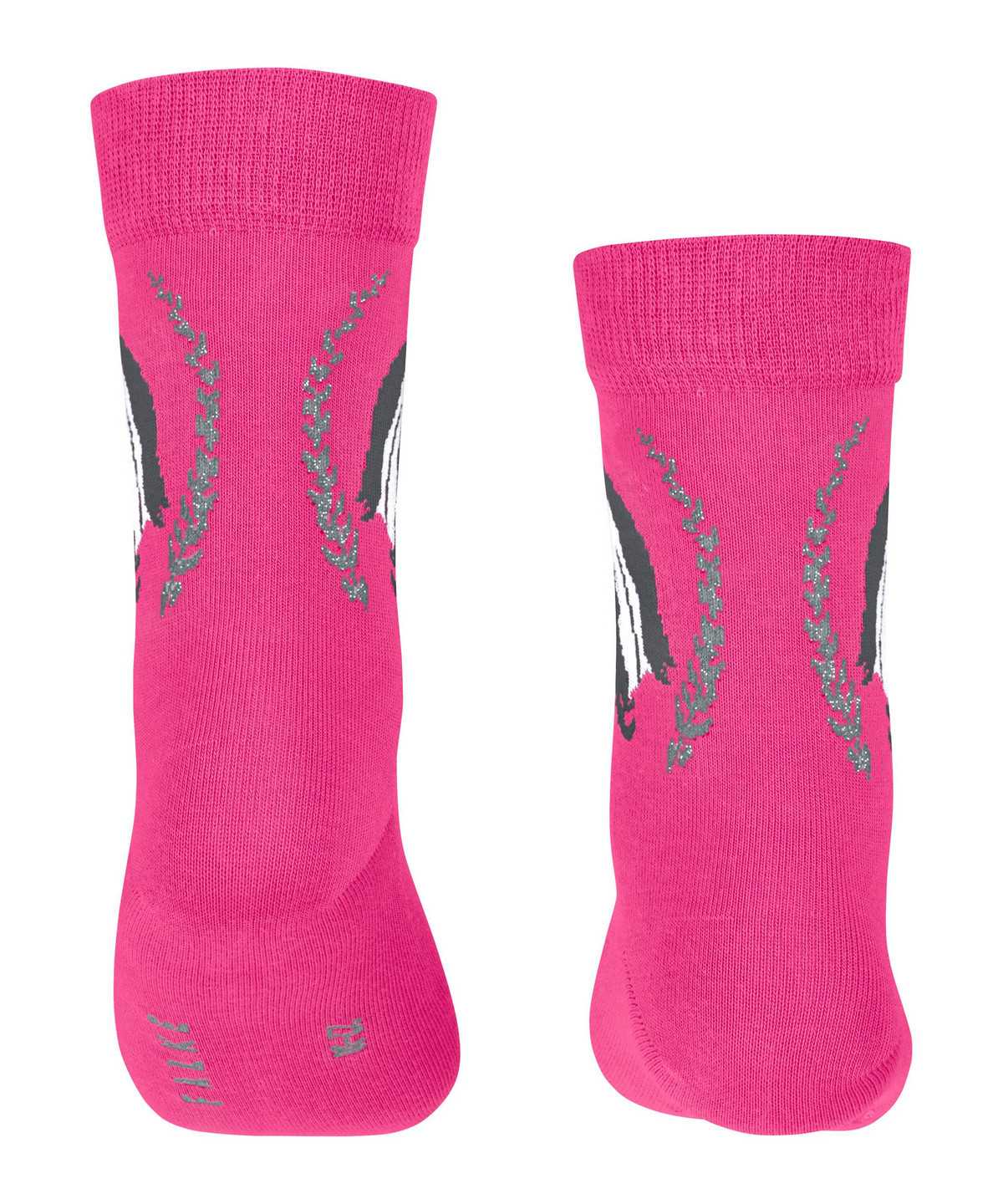 Kids' Falke Horse Socks Socks Pink | HSBADO791