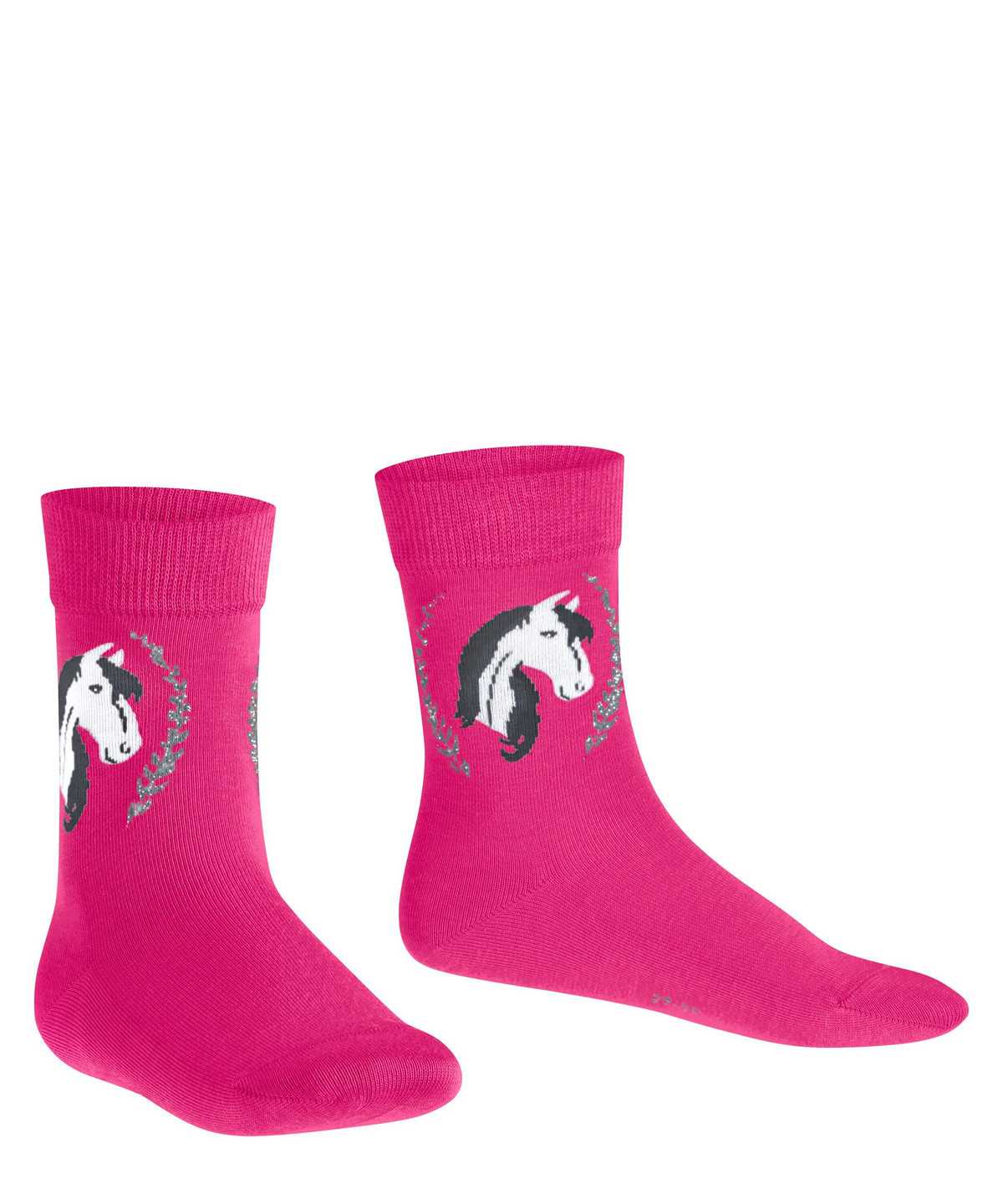 Kids' Falke Horse Socks Socks Pink | HSBADO791