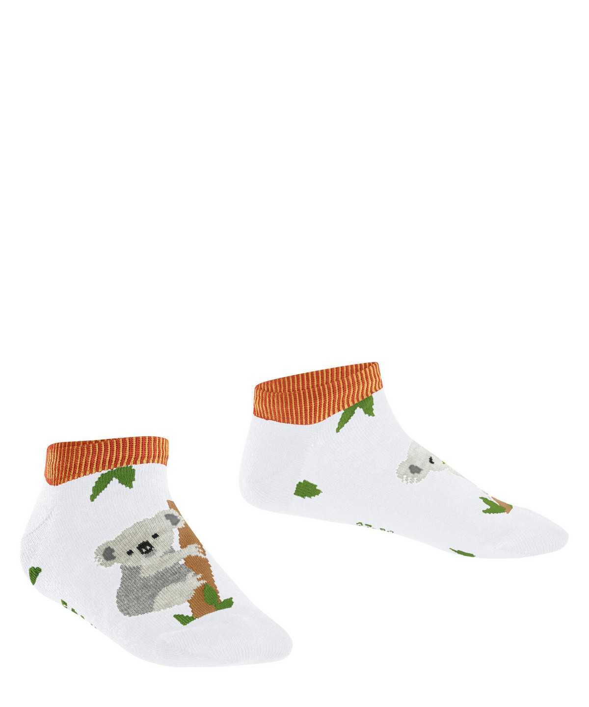 Kids' Falke Koala Friends Sneaker socks Socks White | KBHZYJ321