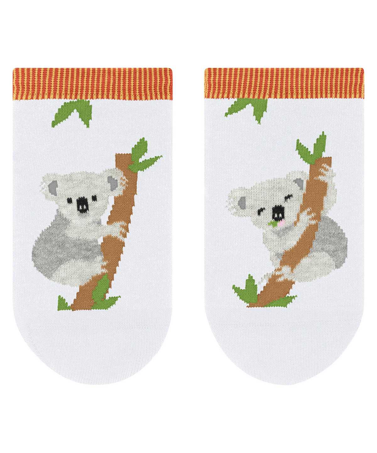 Kids' Falke Koala Friends Sneaker socks Socks White | KBHZYJ321