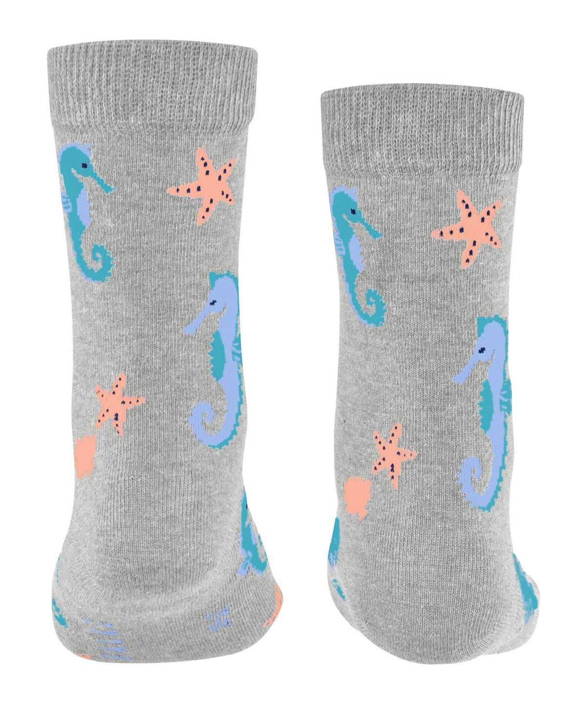 Kids' Falke Lovely Seahorses Socks Socks Grey | UBAQEG036