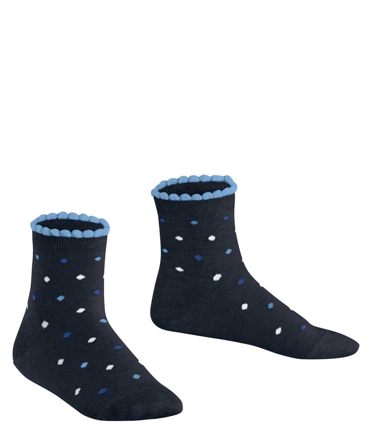 Kids' Falke Multidot Short sock Socks Blue | IHQLUT490