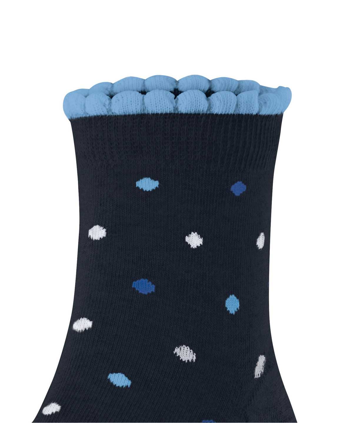 Kids' Falke Multidot Short sock Socks Blue | IHQLUT490